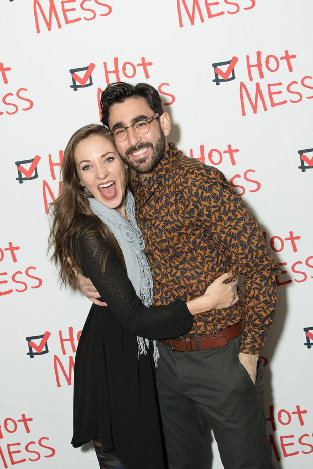 Laura Osnes reunites with her Grease leading man, Max Crumm.