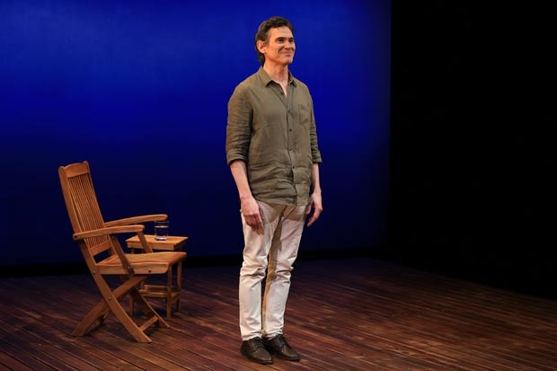 Billy Crudup takes a bow at curtain call on opening night.