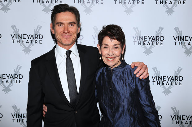 Billy Crudup mad sure to grab a photo with his mother, Georganne Gaither.
