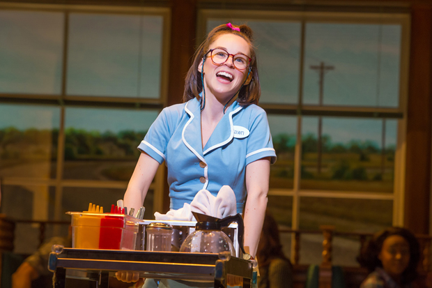 Caitlin Houlahan as Dawn in Waitress.