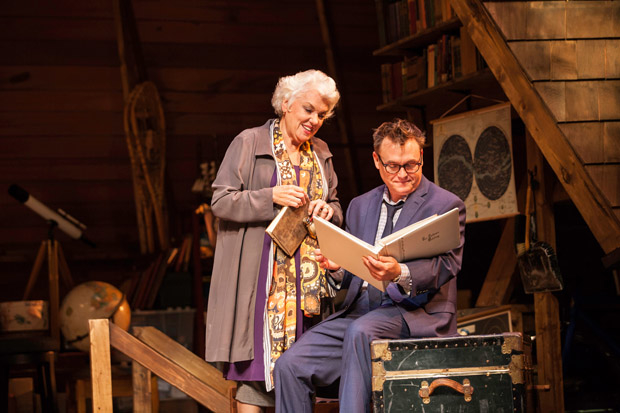 Tyne Daly and Scott Kradolfer Chasing Mem'ries: A Different Kind of Musical, directed by Josh Ravetch at the Geffen Playhouse.