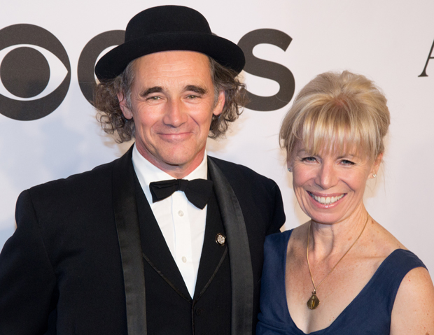 Mark Rylance with Farinelli and the King playwright Claire van Kampen.