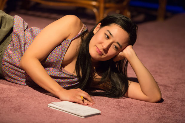 Jennifer Ikeda stars in Today Is My Birthday, directed by Kip Fagan, at the New Ohio Theatre.