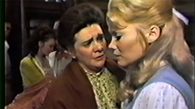 Patricia Neway (Nettie) and Mary Grover (Julie) in the 1967 ABC telecast of Carousel, to be screened at the Paley Center on January 14. 