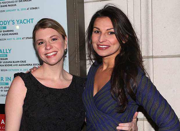 Actress Andrea Syglowski and playwright Martyna Majok are on hand for the show.