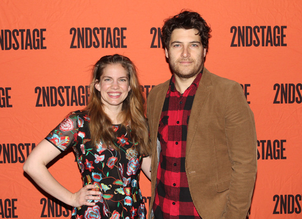 Anna Chlumsky and Adam Pally star in Cardinal, directed by Kate Whoriskey, at Second Stage Theater.