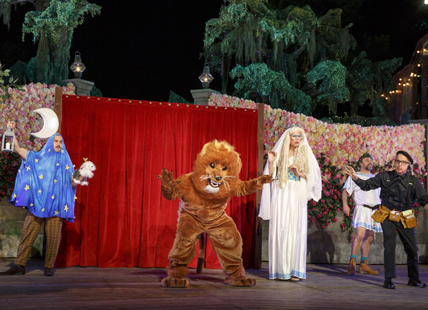 A scene from Lear deBessonet&#39;s production of A Midsummer Night&#39;s Dream at the Delacorte Theater in Central Park.