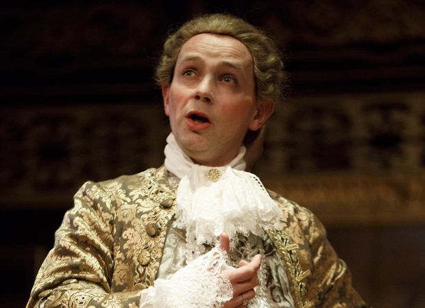 Iestyn Davies as Farinelli in Farinelli and the King.