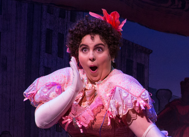 Beanie Feldstein as Minnie Fay in Hello, Dolly!