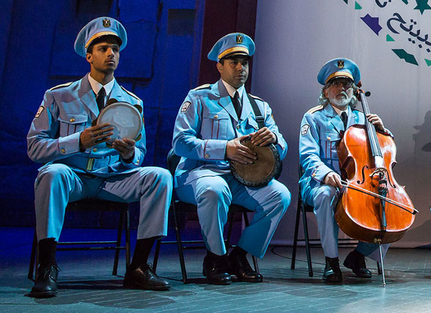 Ari&#39;el Stachel (left) in &#39;&quot;The Band&#39;s Visit&#39;&#39;.