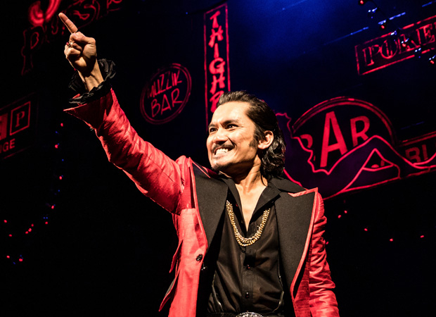 Jon Jon Briones as the Engineer in Miss Saigon.