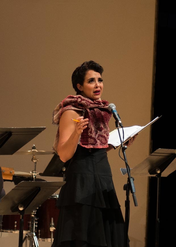 Alexandra Silber starred in Transport Group&#39;s benefit concert reading of Man of La Mancha.