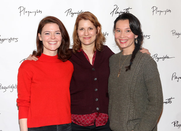 Stephanie Wright Thompson, Amy Staats, and Stacey Yen star in Miles for Mary.