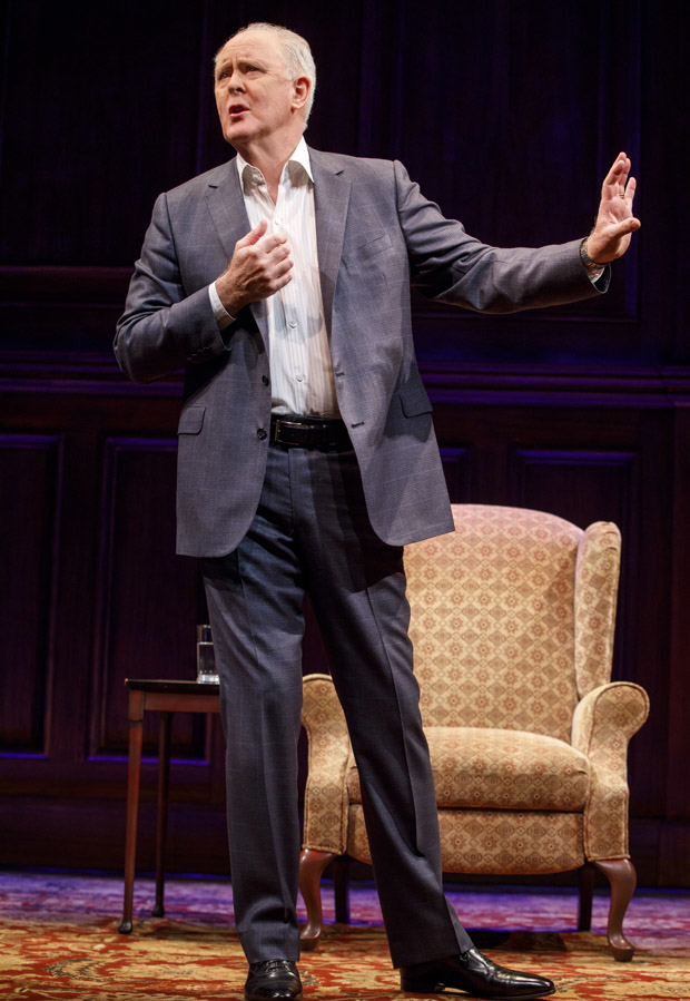 Stories By Heart, adapted and performed by John Lithgow, runs through March 4.