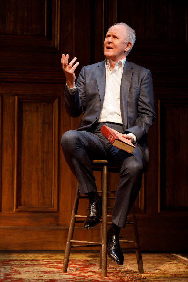 John Lithgow: Stories by Heart runs through March 4 at Roundabout&#39;s American Airline Theatre.