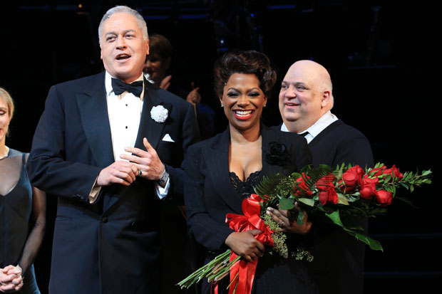 Tom Hewitt helps celebrate Kandi Burruss&#39;s Broadway debut in Chicago.