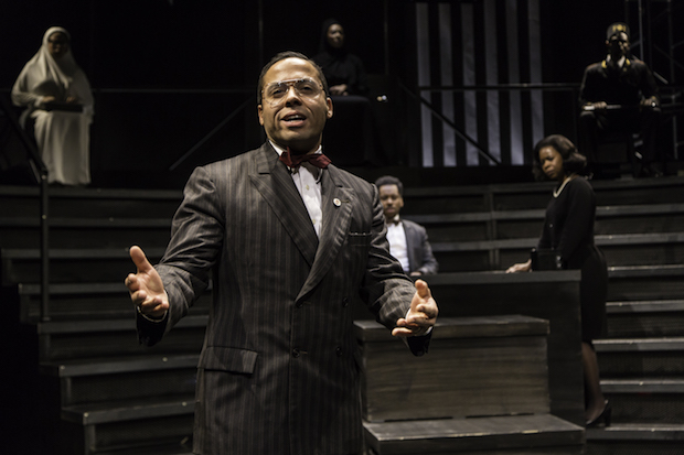 J.D. Mollison plays Louis X in X: or, Betty Shabazz v. The Nation.