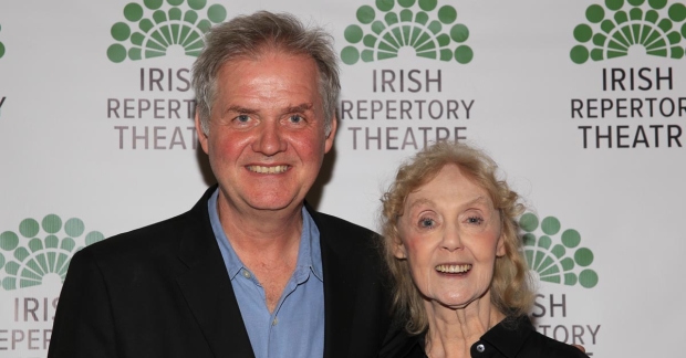 Ciarán O'Reilly and Charlotte Moore run off-Broadway&#39;s Irish Repertory Theatre.