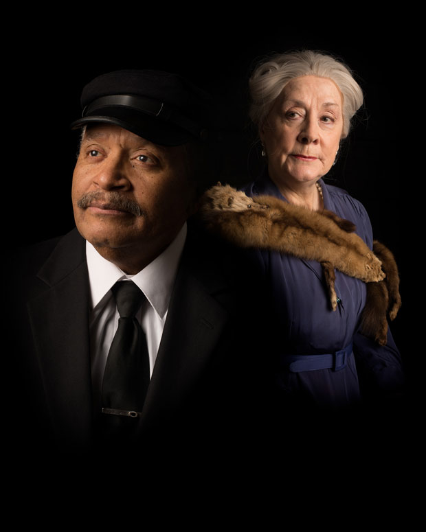 Count Stovall and Barbara Broughton star in Mile Square Theatre's production of Alfred Uhry's Driving Miss Daisy, directed by Mark Cirnigliaro.