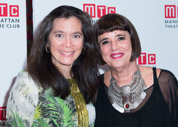 Diane Paulus and Eve Ensler celebrate opening night of In the Body of the World at New York City Center.