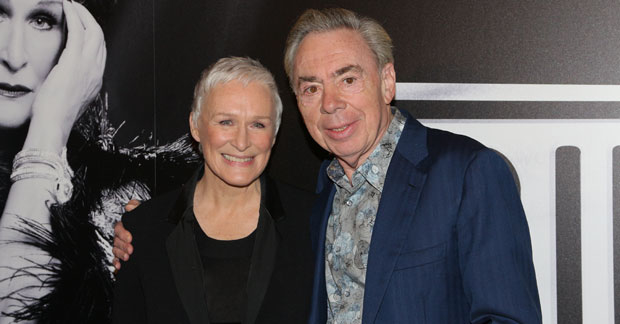 Glenn Close and Andrew Lloyd Webber will discuss the latter&#39;s new memoir at the Town Hall on March 5.