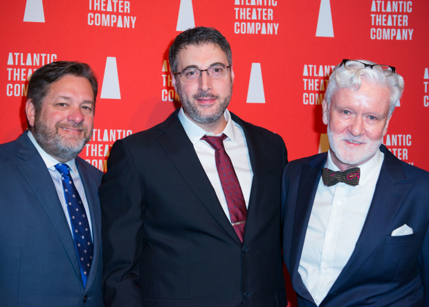 John Styles, Orin Wolf, and John Hart where honored at Atlantic Theatre Compnay&#39;s annual gala.