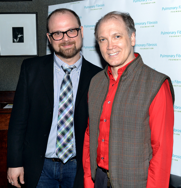 Charles Busch (right) will return to Theater for the New City with The Confession of Lily Dare, directed by frequent collaborator Carl Andress (left).
