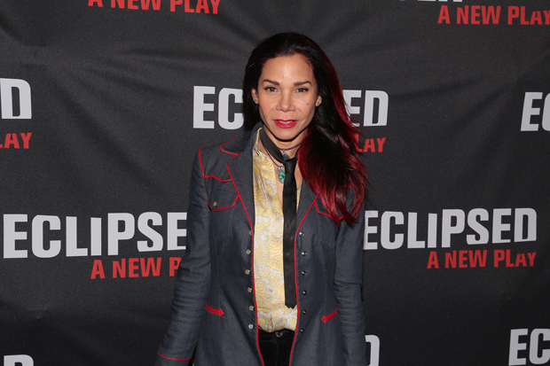 Daphne Rubin-Vega stars in Miss You Like Hell at the Public Theater.
