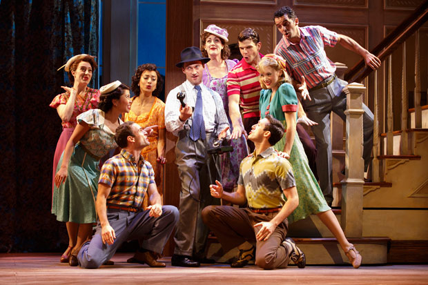 A scene from the 2016 Broadway production of Irving Berlin&#39;s Holiday Inn.