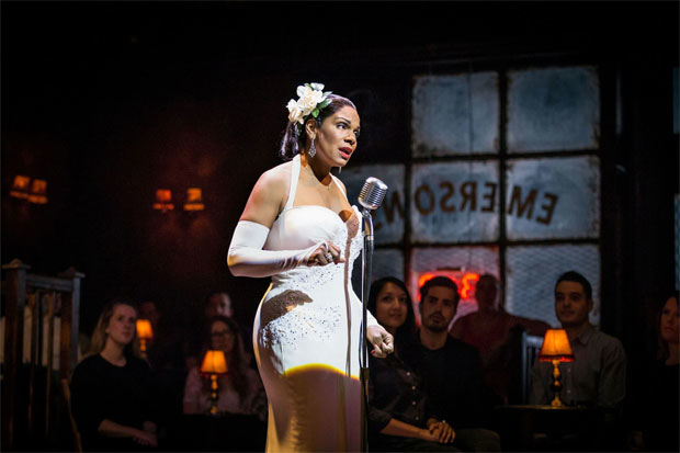 Audra McDonald in the London production of Lady Day at Emerson&#39;s Bar &amp; Grill.