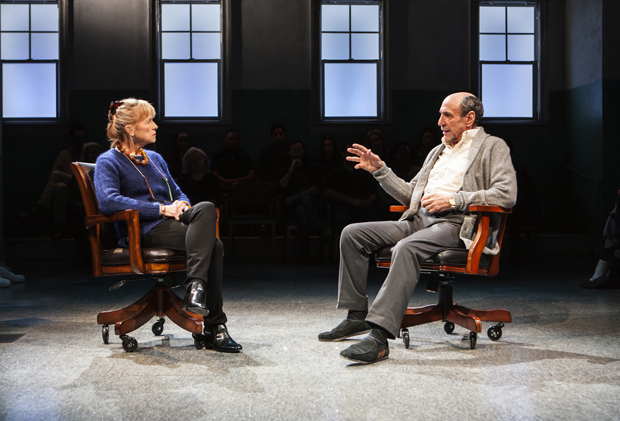 Amy Madigan plays Evangeline Ryder, and F. Murray Abraham plays Barnard in David Rabe's Good for Otto.