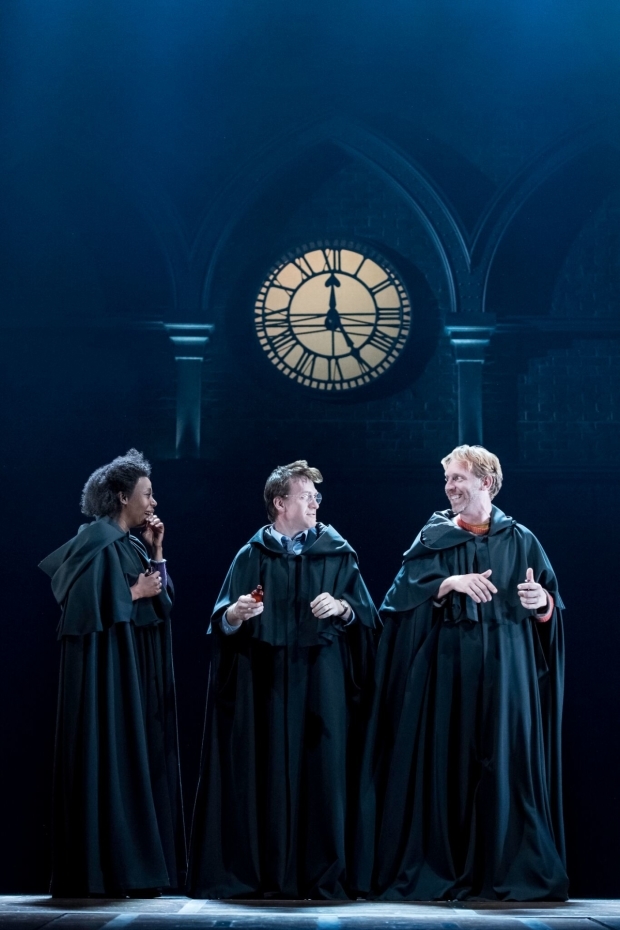 A scene from Harry Potter and the Cursed Child in London.