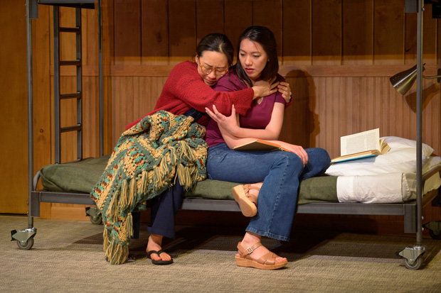 Cindy Im and Jenelle Chu in Vietgone, directed by Jaime Castañeda, at American Conservatory Theater.