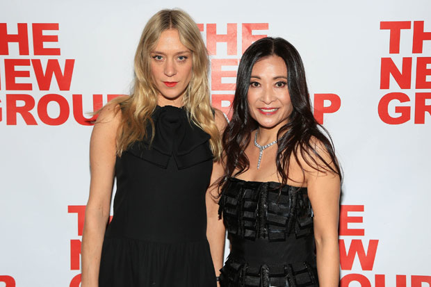 Chloë Sevigny and Kumiko Yoshii were honored with the Michael Mendelson Award for Outstanding Commitment to Theater at the New Group&#39;s annual gala.