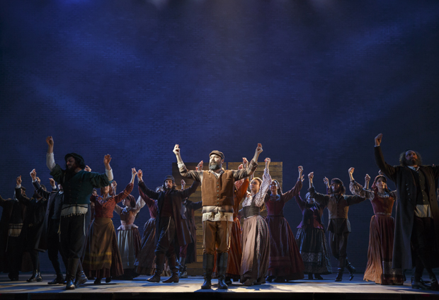 Danny Burstein led the cast of the 2015 Broadway revival of Fiddler on the Roof, a perennial favorite for high school productions.