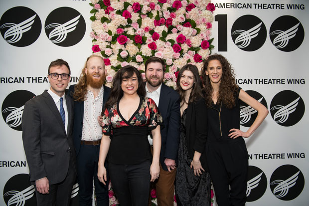 The 2018 Jonathan Larson Grant recipients celebrated in a ceremony hosted by the American Theatre Wing on March 19.