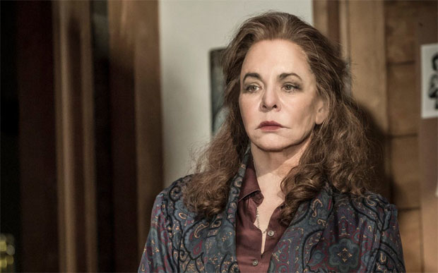 Stockard Channing in a scene from the London production of Apologia, coming to Roundabout Theatre Company next season.