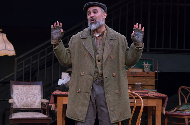 Rajesh Bose plays Alfred Doolittle in the Bedlam production of Pygmalion.
