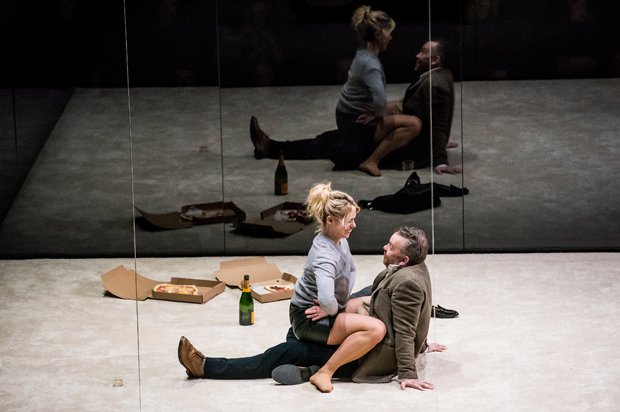 Billie Piper and Brendan Cowell star in the Young Vic production of Yerma, adapted and directed by Simon Stone, at Park Avenue Armory.