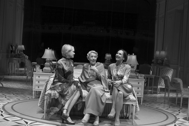 Alison Pill, Glenda Jackson, and Laurie Metcalf star in Three Tall Women on Broadway.