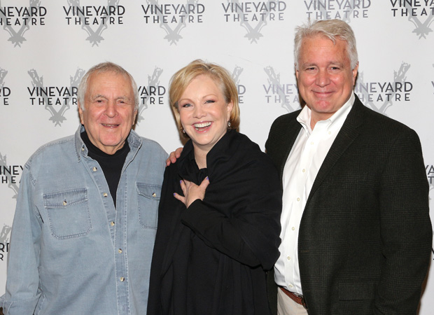 Susan Stroman (center) directs John Kander, and David Thompson&#39;s new work at the Vineyard Theatre.
