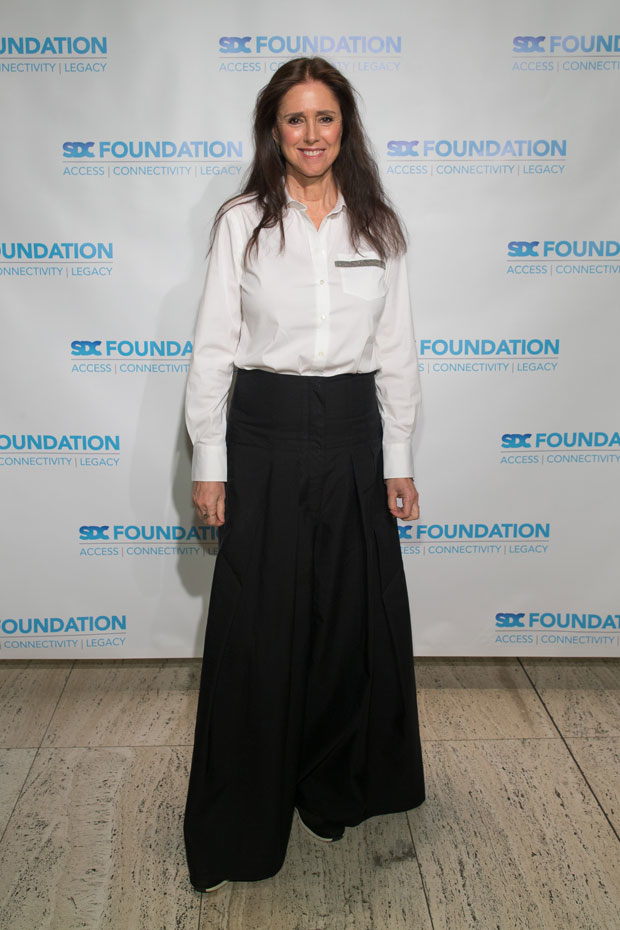 Julie Taymor received the 2018 &quot;Mr. Abbott&quot; Award at the Stage Directors and Choreographers Society&#39;s annual gala.