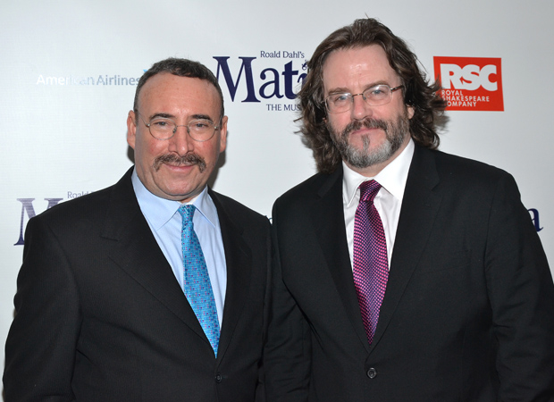 Antony Sher with his partner, Royal Shakespeare Company Artistic Director Gregory Doran, in 2013.