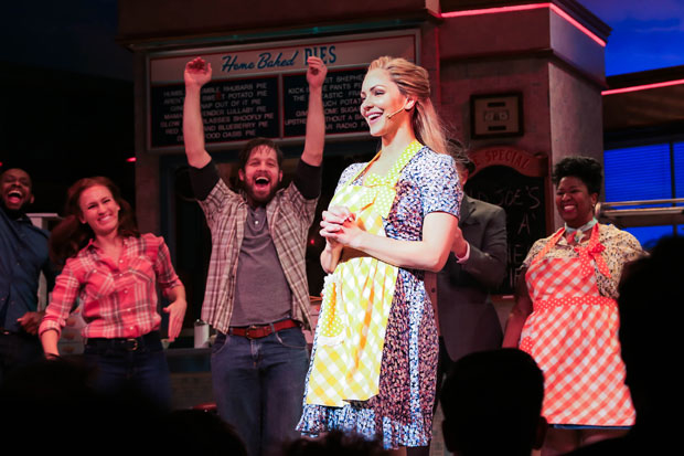 Katharine McPhee makes her Broadway debut as Jenna in Waitress.