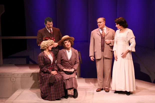 The Confession of Lily Dare marks the return of Charles Busch (center) to Theater For the New City.