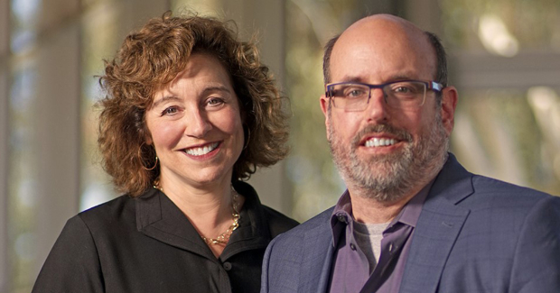 Debby Buchholz, Managing Director, and Christopher Ashley, Artistic Director, of La Jolla Playhouse.