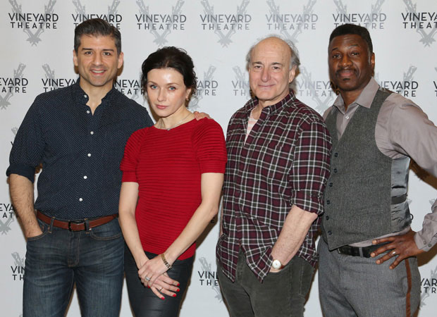 Tony Yazbeck, Irina Dvorovenko, Peter Friedman, and Teagle F. Bougere will star in the world premiere of The Beast in the Jungle at the Vineyard Theatre.