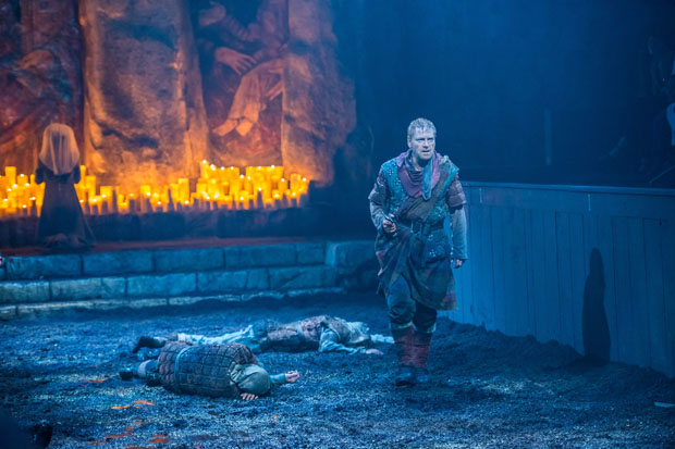 Kenneth Branagh starred in the 2014 production of Macbeth at the Park Avenue Armory.