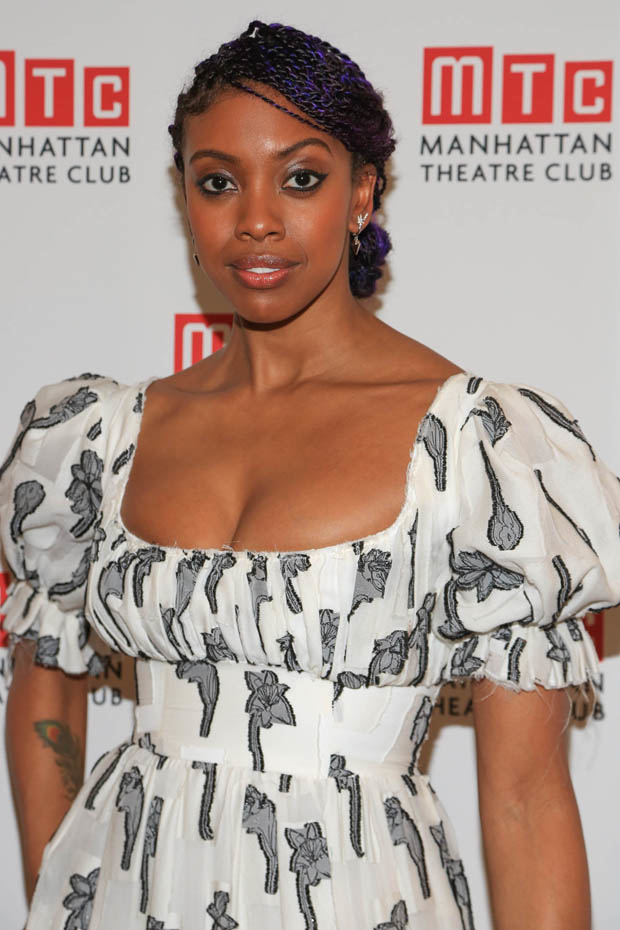 Condola Rashad plays Saint Joan.