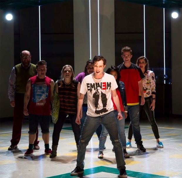 Will Connolly as Jeremy in the original cast of Be More Chill at Two River Theater.